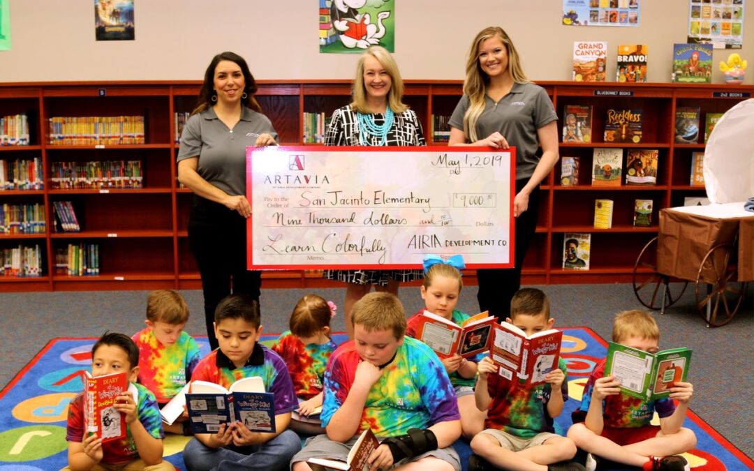 ARTAVIA Teams Up with San Jacinto Elementary School for Bright Futures